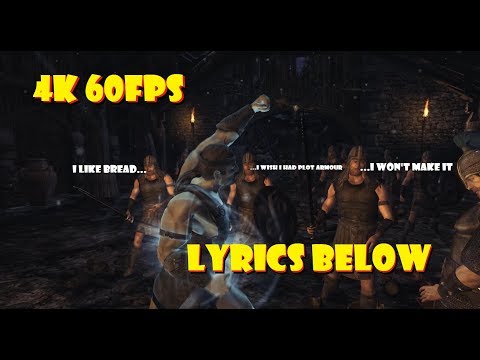 Beowulf The Game 4K 60fs - A True Drinking Song - Lyrics In Description