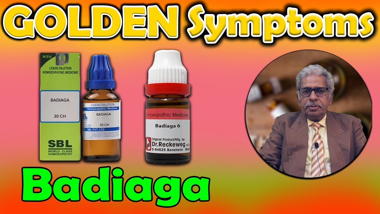 Golden Symptoms of Badiaga -- Dr P.S. Tiwari