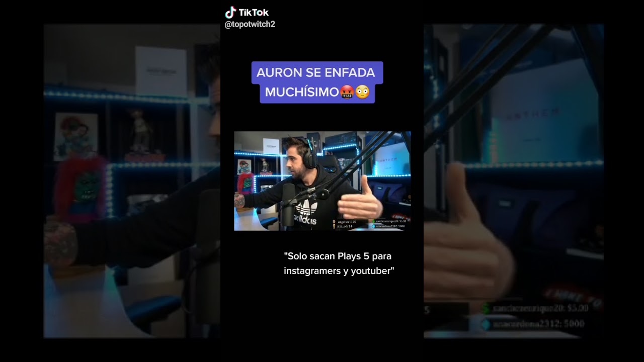 Auron se enoja por qué no puede comprar la PS5