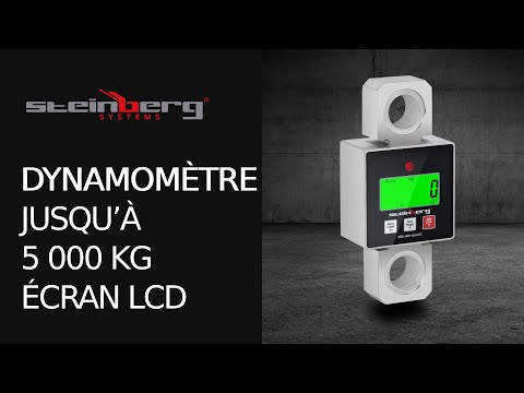 Vidéo - Dynamomètre - 5 000 kg