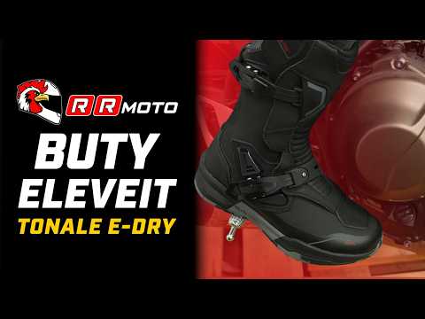 ELEVEIT TONALE E_DRY _ turystyczne buty motocyklowe z membraną E_dry i ochroną Poron XRD