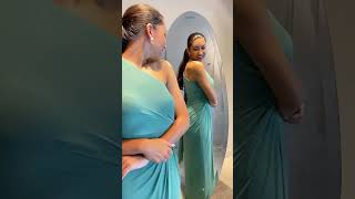 Vídeo Vestido Tule Franzido Sandy Verda Urban Race