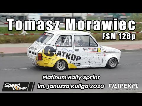Platinum Rally Sprint im. Janusza Kuliga FSM 126p Tomasz Morawiec (2020) Action by Speed & Power