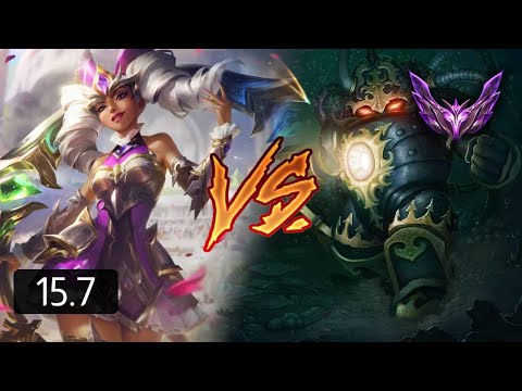 Haze 8D Qiyana vs Nautilus (SUPPORT) | EUW Master Patch 15.7