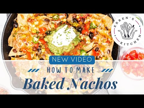 The Best Baked Nachos Recipe - How To Make Perfectly Crispy Nachos