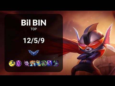 Bil Bin Rumble vs Olaf TOP - KR DIAMOND Patch 13.14