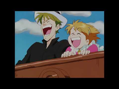 \ラッキー! \ トロッコ追跡シーン [ふしぎの海のナディア]