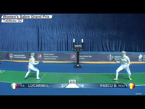 FE 2018 676 T32 09 F S Individual Moscow RUS GP GREEN PASCU ROU vs LUCARINI ITA