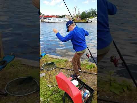 Charlie Archer catching the big one