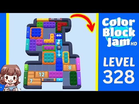 Color Block Jam Level 328 Solution Walkthrough