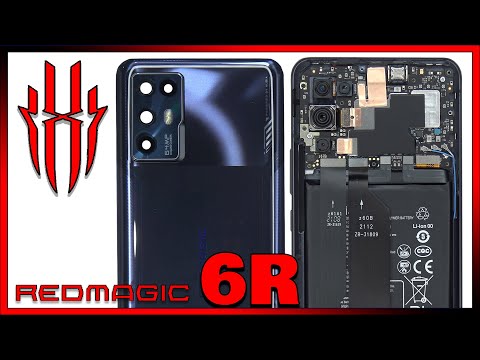 Nubia RedMagic 6R Disassembly Teardown Repair Video Review