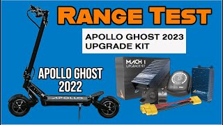 Apollo Ghost 2023 Upgrade Kit Range Test on Apollo Ghost 2022 (Mach1 V3)