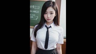 여고 얼짱 교복 룩북 Girl's school uniform lookbook 女子高イケメン制服ルックブック