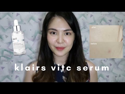 klairs vit c drop serum | skincare review