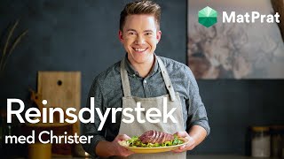 Reinsdyrstek med byggotto