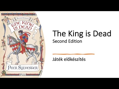 The King is Dead 2nd Ed. - Egyszemélyes előkészítés (solo setup) - Robert SoloPlay