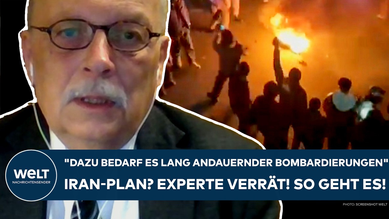 IRAN: Mullahs stürzen? Experte verrät! So geht es! "Dazu bedarf es lang andauernder Bombardierungen"
