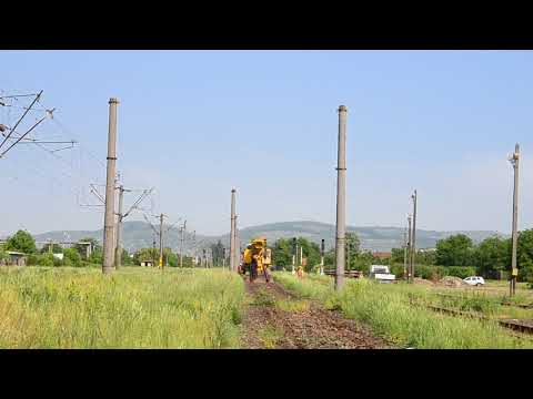 Ridicare tronsoane şine linia a V-a, km 481+400, Deva