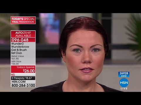 HSN | Wunderbrow Beauty / Deborah Lippmann Nails 03.12.2018 - 11 PM