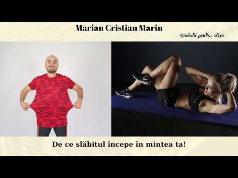 Episodul 23 S2, De ce slăbitul începe în mintea ta! cu Marian Cristian Marin
