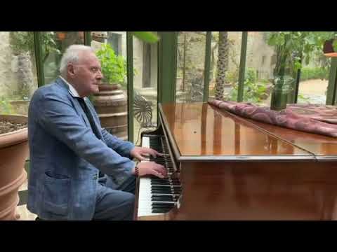 Anthony Hopkins Playing Exceptionally Beautiful Piano