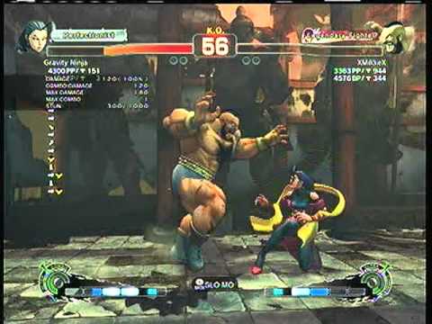 SSF4AE:  Rose ( Gravity Ninja)  vs.  Zangief (XMikkeX)  HD