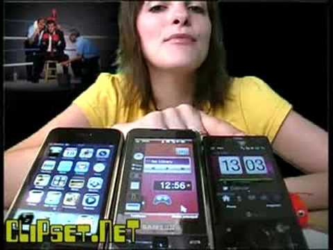 Videorama iPhone vs Omnia vs Diamond