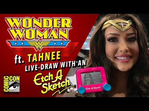 San Diego Comic Con 2017 - Wonder Woman Tahnee Cosplay  #sdcc