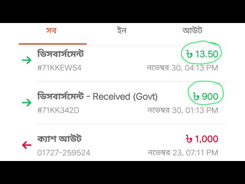 Disbursement - Received [Govt] কি?🙄