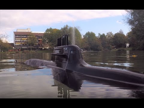 U34 Klasse 212A am Parksee Unterhaching