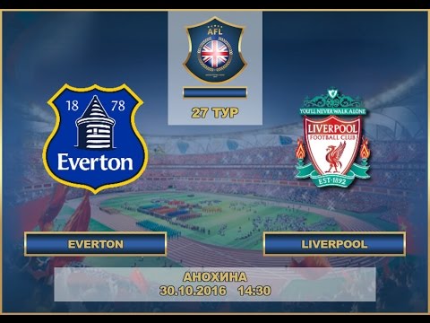 AFL. England. Premier League. Tour 27. Everton - Liverpool