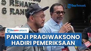 Pandji Pragiwaksono Hadiri Pemeriksaan Penyidik dengan Pendampingan Haris Azhar