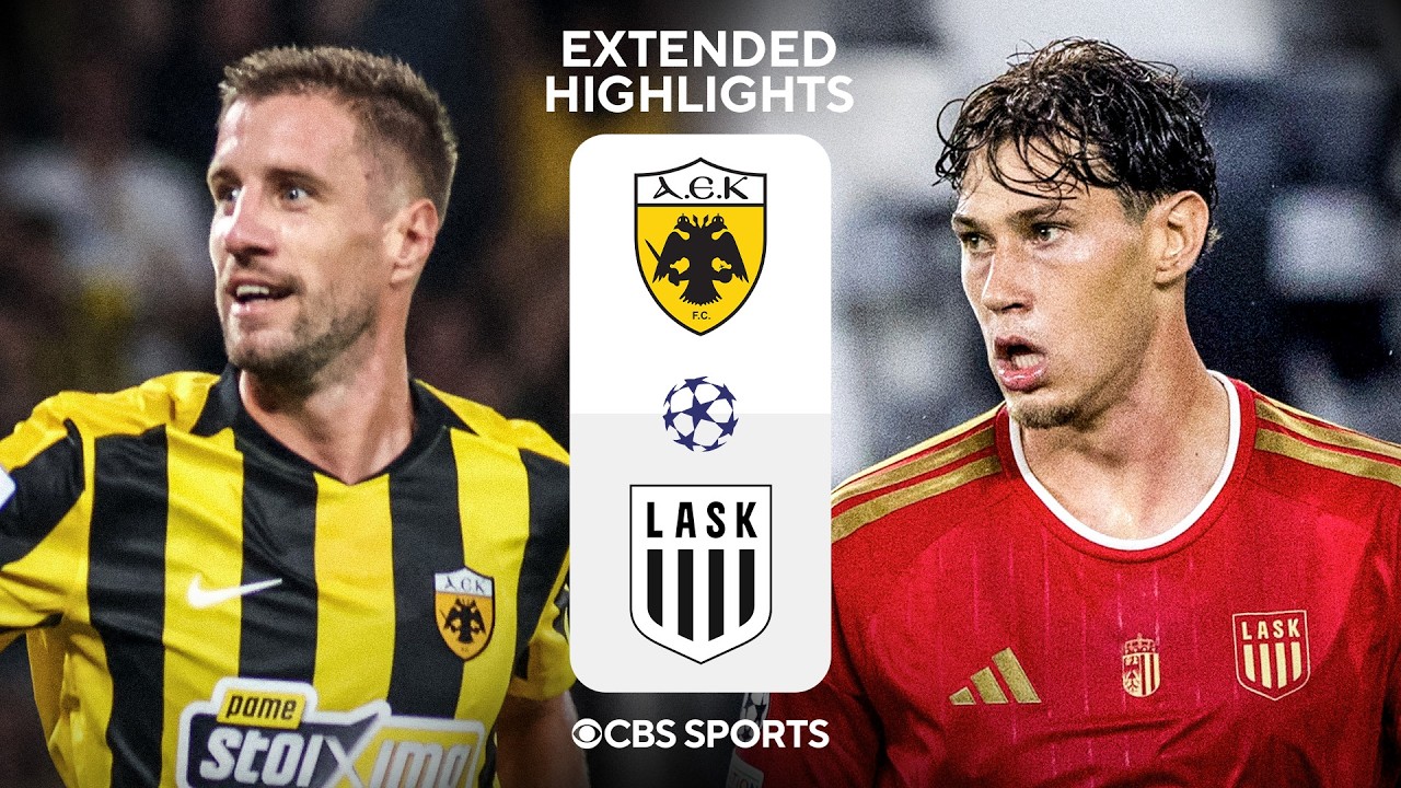 PAE AEK 1 - 0 LASK Linz highlights