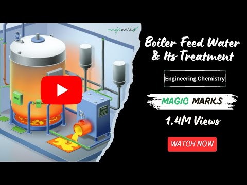 Explanation of Boiler Feed Water & Its Treatment | Engineering Chemistry