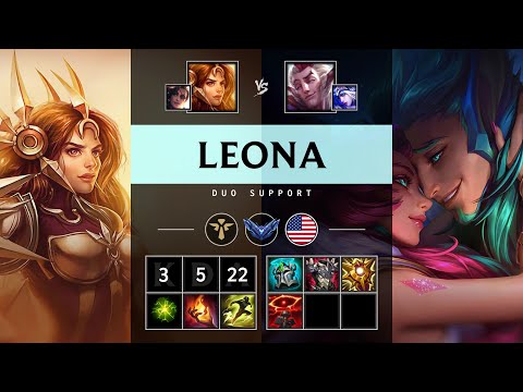 Leona Support vs Rakan - NA Diamond Patch 25.13