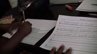 Combining Dictation, Narration, & Handwriting- 1st grade