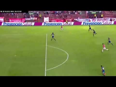 Gol de Argentinos. Argentinos Jrs 1-0 Boca Jrs. Superliga Argentina