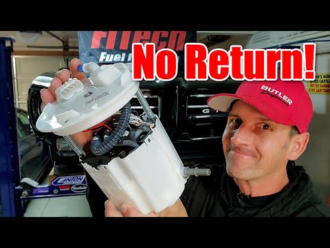How to install an In-Tank, Fuel Injection Pump Module, with no return! Part 1
