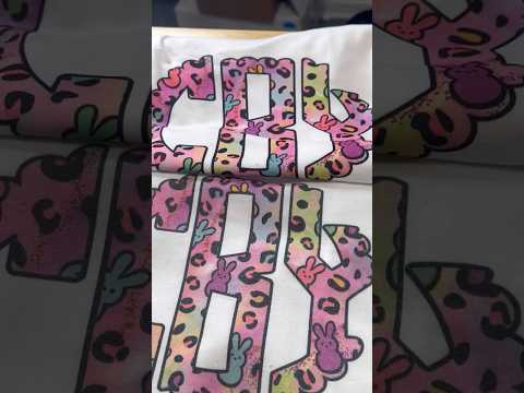 Sublimation on full polyester vs a cotton poly blend #sublimation #sublimate