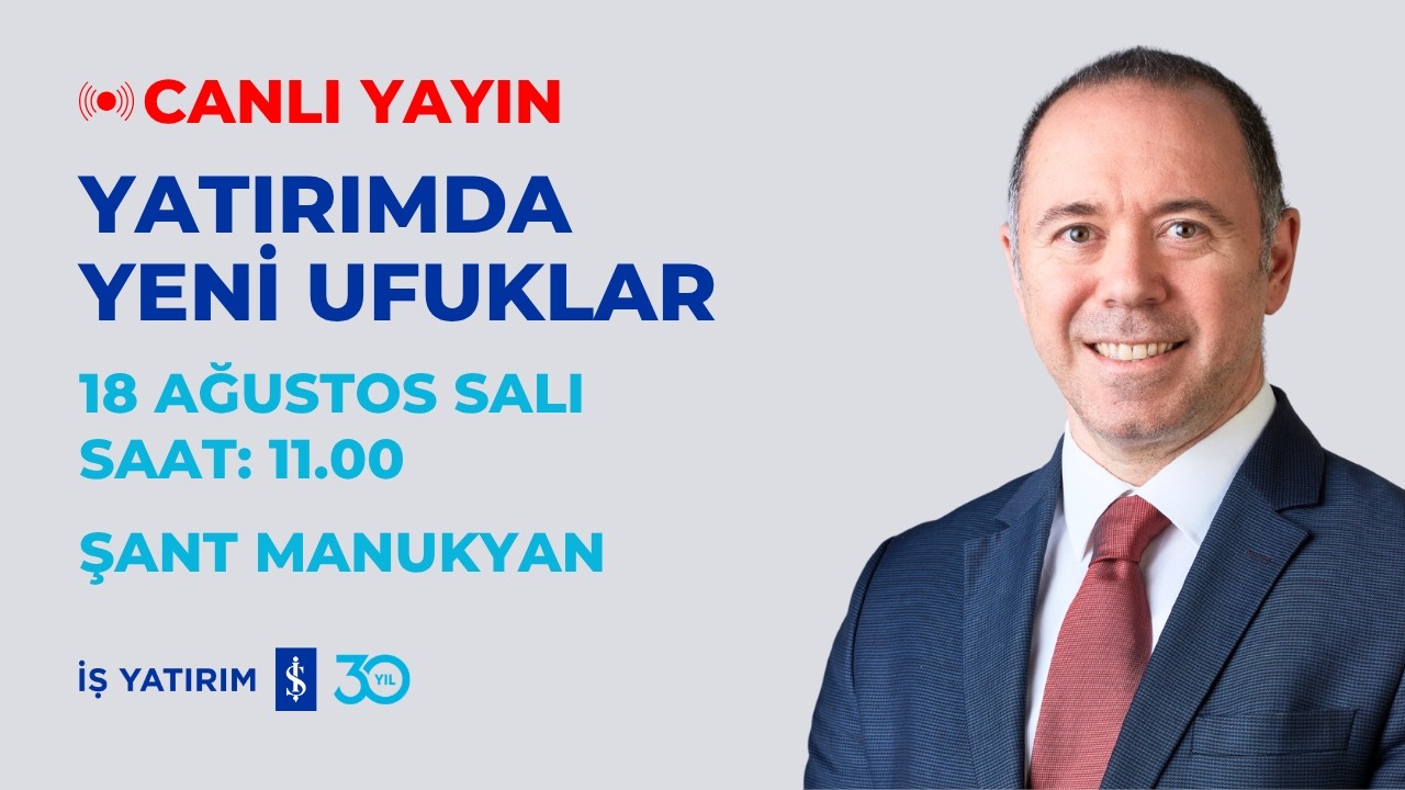 #CANLI YATIRIMDA YENİ UFUKLAR - ŞANT MANUKYAN