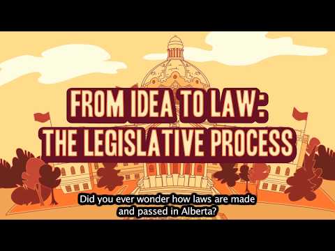 From Idea to Law: The Legislative Process