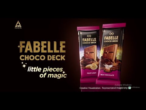 Brown fabelle soft centres choco mousse chocolate bar, 59 gm