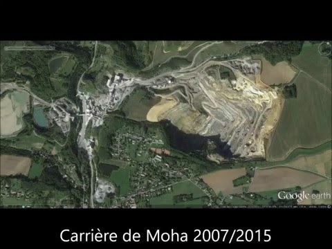 Photos Satellite Avant/Après Région de Huy 2007/2015