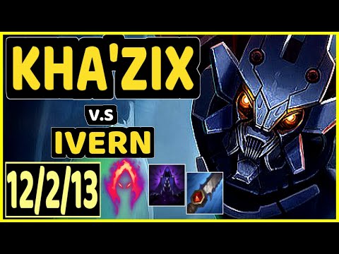 KEIO (KHA'ZIX) vs IVERN - 12/2/13 KDA JUNGLE CHALLENGER GAMEPLAY - BR