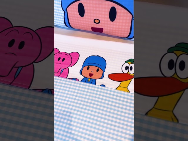 Jogo de lençol Pocoyo! Exclusivo #graodegente #lojadebebe #pocoyo #maternidade