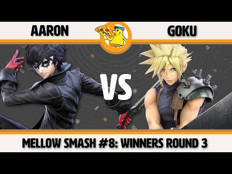 Mellow Mushroom SSBU #8 - Aaron (Joker) vs Goku (Cloud) Smash Ultimate Winners Round 3