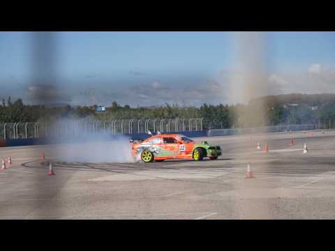 King of Europe Drift Pro Series R2 Valencia 2017- All Full Length Videos on Grumblo.com