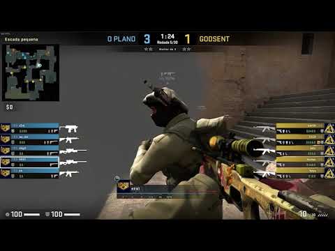 Pov HEN1 (19/22) CS GO DEMO - DUST2 - 11 O PLANO VS 16 GODSENT (DreamHack Open 29/06/2021)