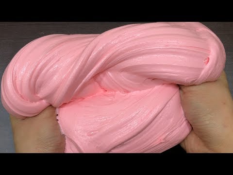 How To Make Fluffy Slime with Shaving Cream NO BORAX