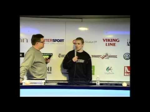 5.1.2012 Radio Auran Aaltojen Joulukuun TPS-pelaaja: Ville Vahalahti